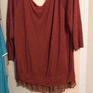 Off the shoulder shirt